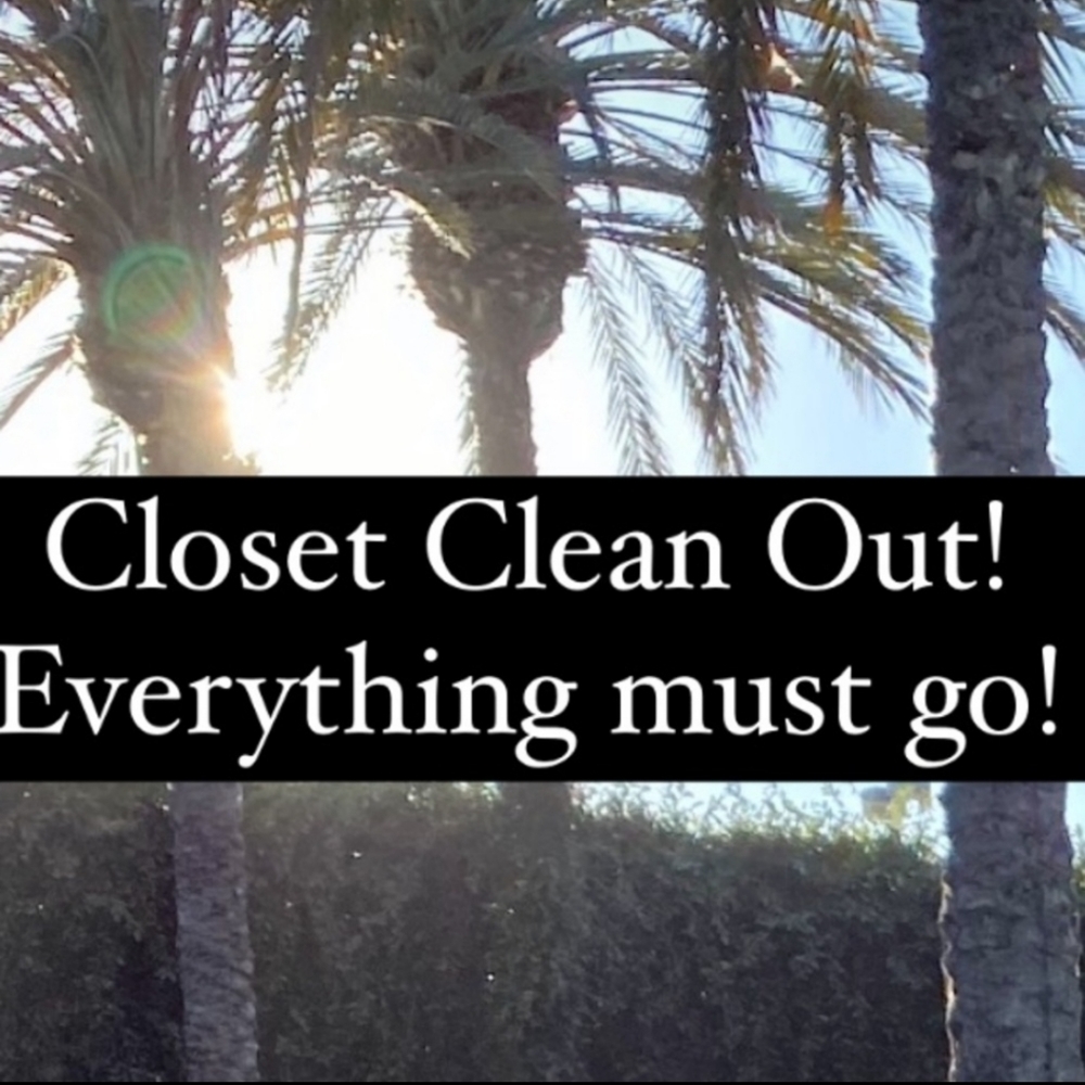 CLOSET CLEAN OUT